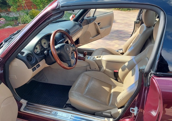 Mazda MX-5 cena 28000 przebieg: 184673, rok produkcji 2000 z Jaworzno małe 497